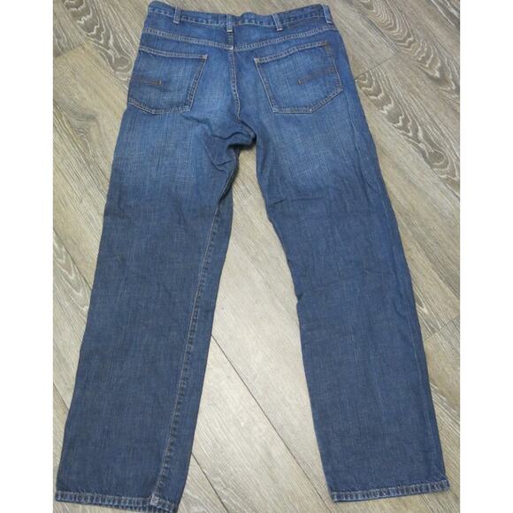 CALVIN KLEIN *VINTAGE* Jeans Size 36/32* Mens Relaxed Straight Blue Y2K Hip Hop - Picture 2 of 11